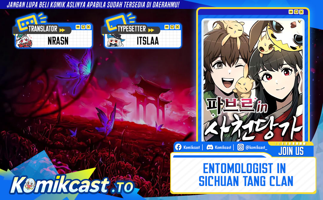 Entomologist in Sichuan Tang Clan Chapter 63 Bahasa Indonesia