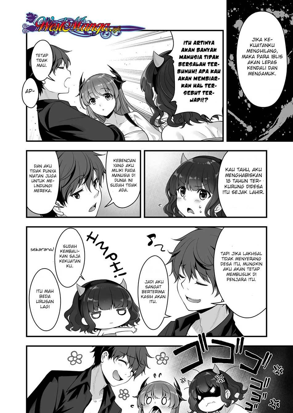 Eroge Yattetara Isekai ni Tensei shita no de Bishoujo Maou o Doreika suru Chapter 05 Bahasa Indonesia