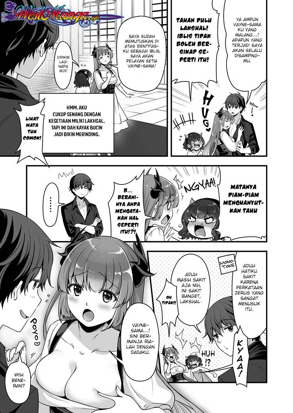 Eroge Yattetara Isekai ni Tensei shita no de Bishoujo Maou o Doreika suru Chapter 05 Bahasa Indonesia