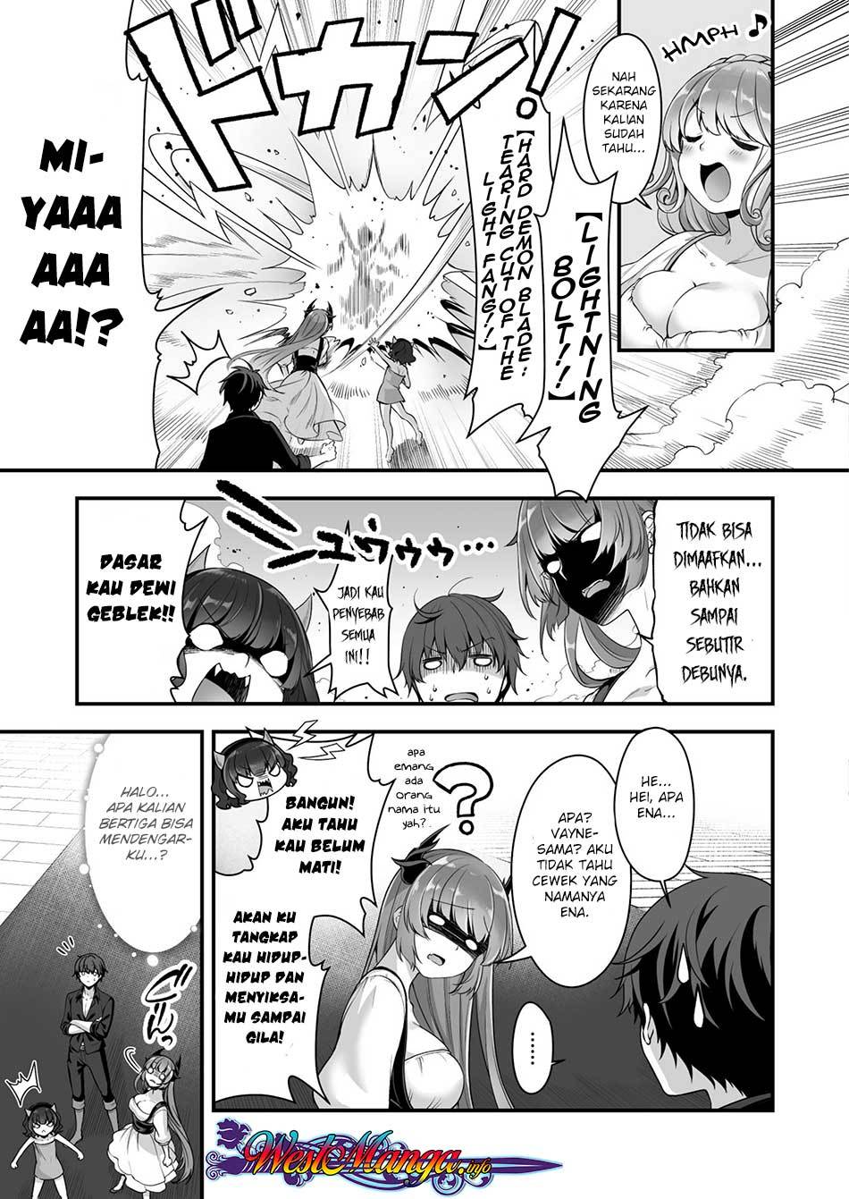 Eroge Yattetara Isekai ni Tensei shita no de Bishoujo Maou o Doreika suru Chapter 05 Bahasa Indonesia