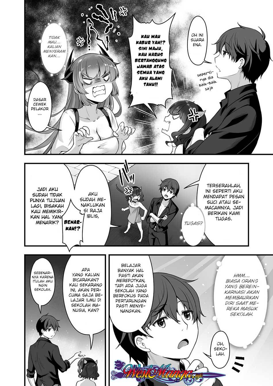 Eroge Yattetara Isekai ni Tensei shita no de Bishoujo Maou o Doreika suru Chapter 05 Bahasa Indonesia