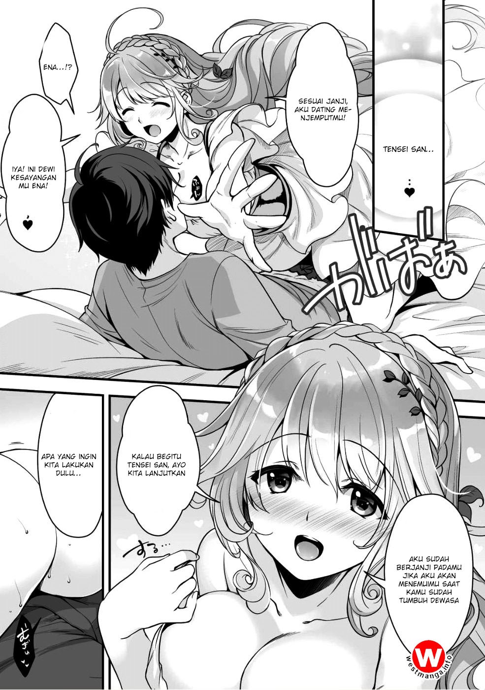 Eroge Yattetara Isekai ni Tensei shita no de Bishoujo Maou o Doreika suru Chapter 02 Bahasa Indonesia