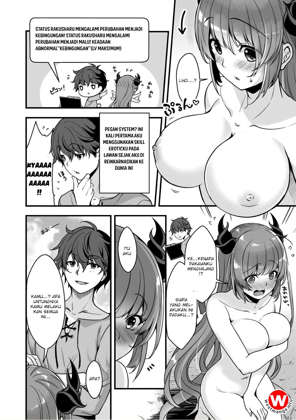 Eroge Yattetara Isekai ni Tensei shita no de Bishoujo Maou o Doreika suru Chapter 02 Bahasa Indonesia