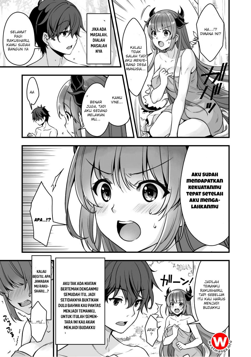 Eroge Yattetara Isekai ni Tensei shita no de Bishoujo Maou o Doreika suru Chapter 02 Bahasa Indonesia