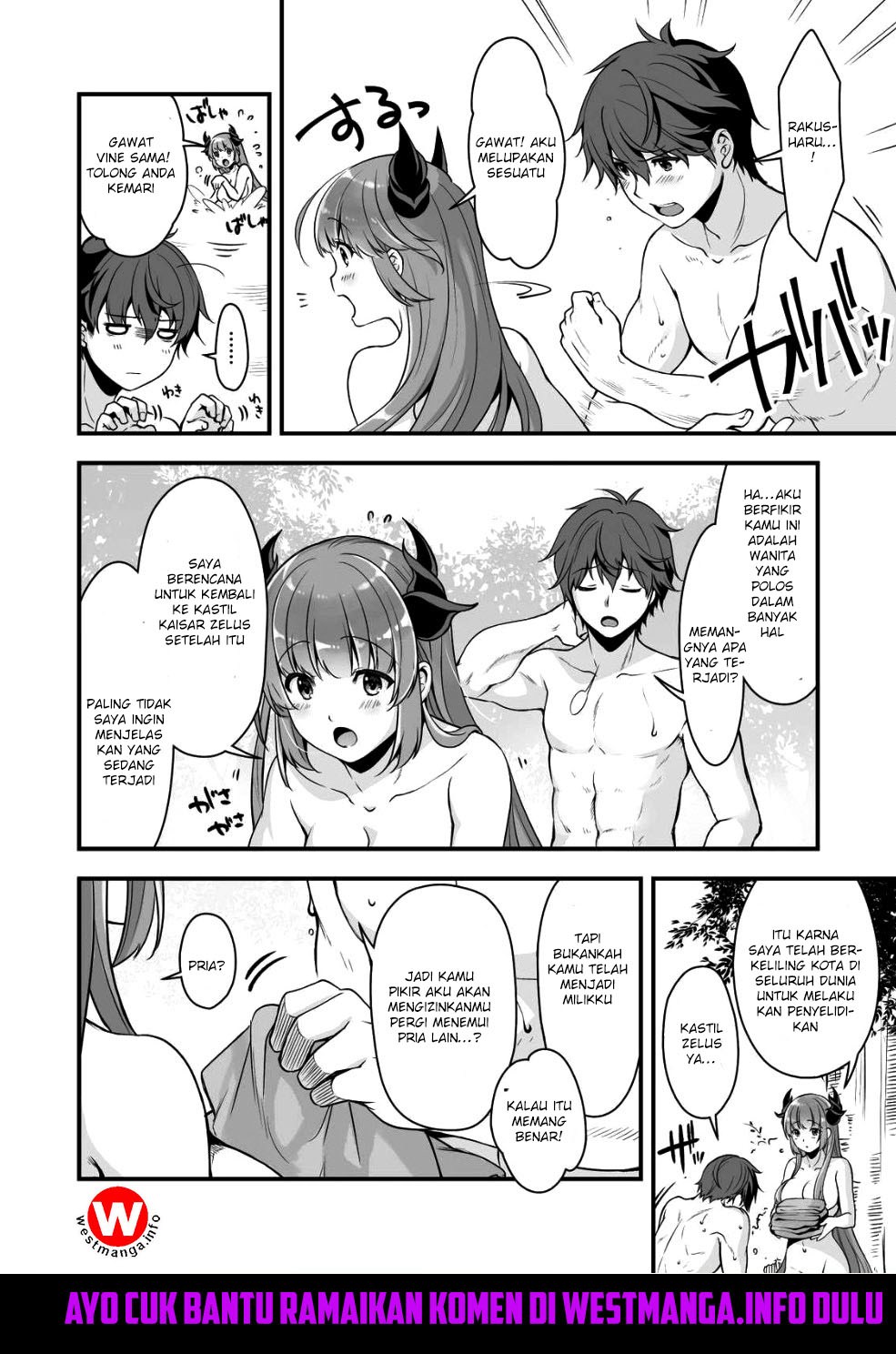 Eroge Yattetara Isekai ni Tensei shita no de Bishoujo Maou o Doreika suru Chapter 02 Bahasa Indonesia