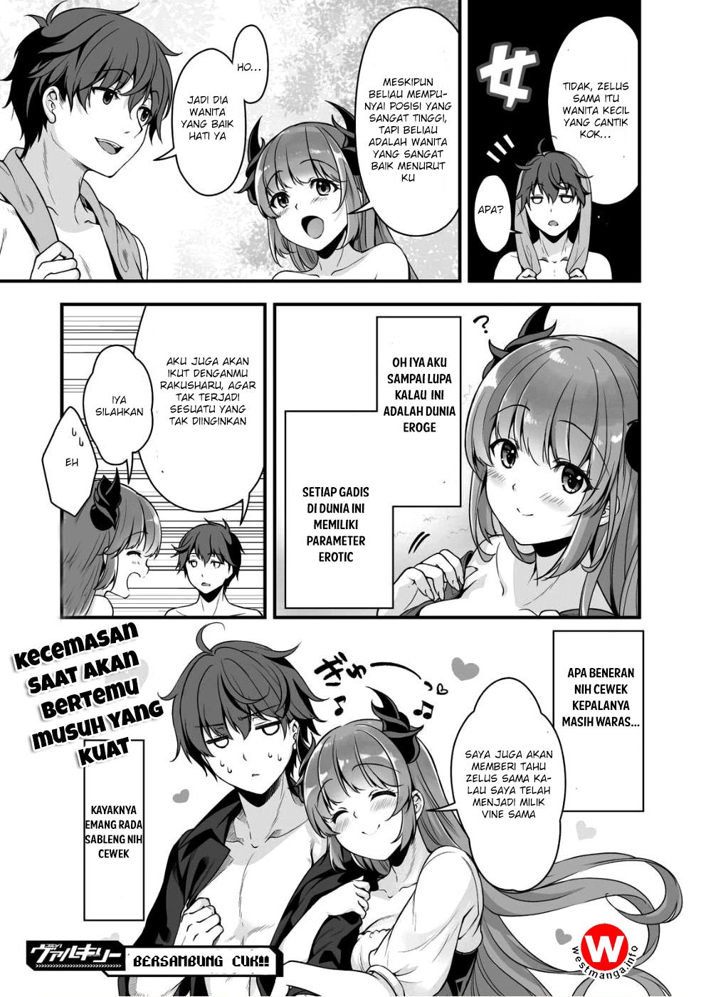 Eroge Yattetara Isekai ni Tensei shita no de Bishoujo Maou o Doreika suru Chapter 02 Bahasa Indonesia