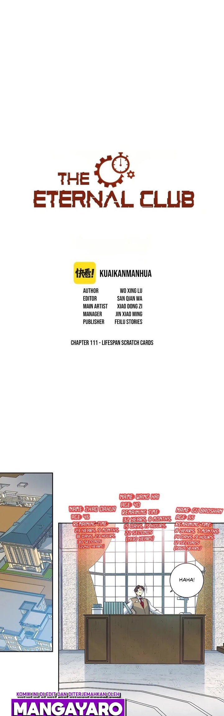 Eternal Club Chapter 111 Bahasa Indonesia