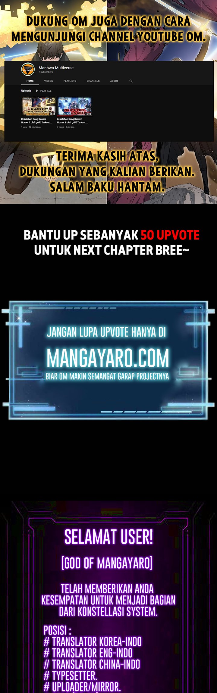 Eternal Club Chapter 118 Bahasa Indonesia