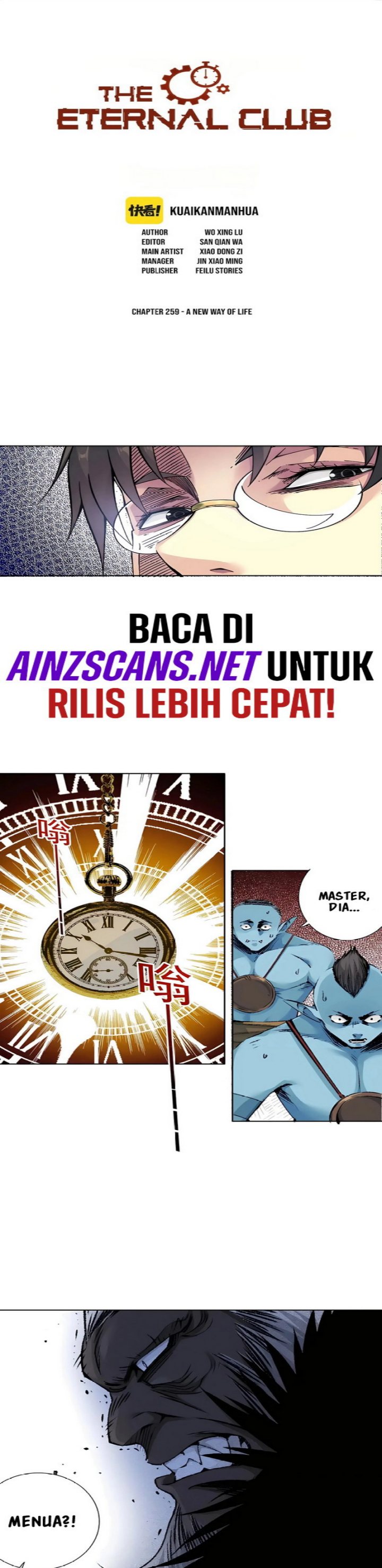 Eternal Club Chapter 259 Bahasa Indonesia