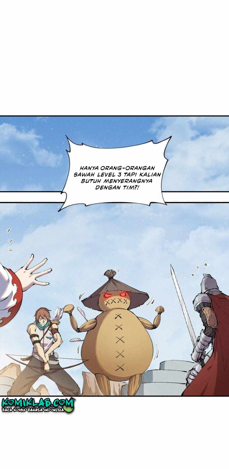 Even Though My Character Is a Jellyfish, I’m Still Super Strong Chapter 04 Bahasa Indonesia