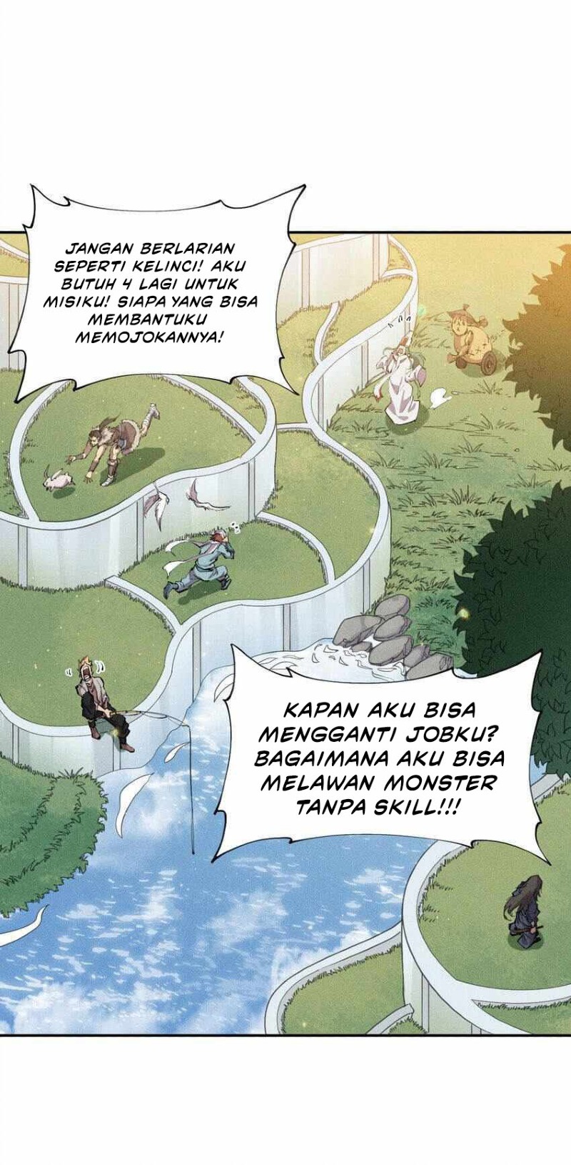 Even Though My Character Is a Jellyfish, I’m Still Super Strong Chapter 04 Bahasa Indonesia