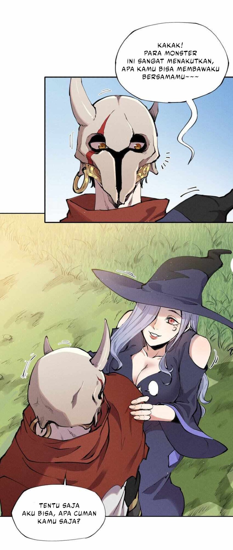 Even Though My Character Is a Jellyfish, I’m Still Super Strong Chapter 04 Bahasa Indonesia