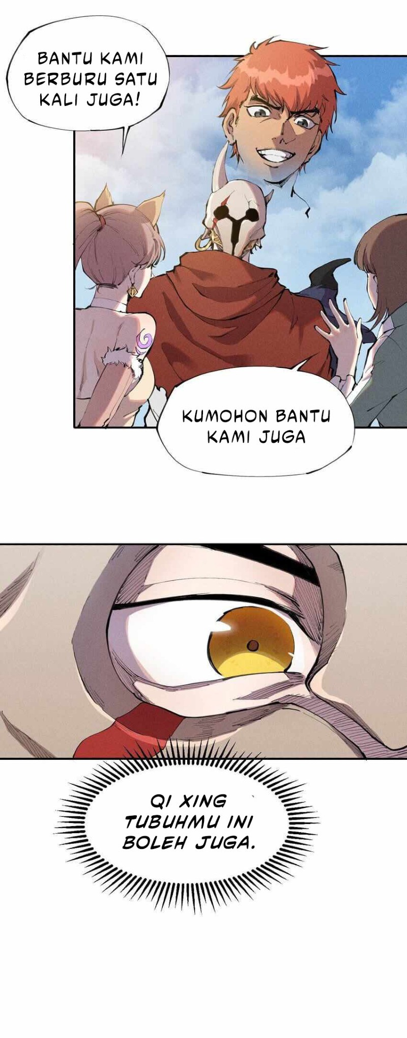 Even Though My Character Is a Jellyfish, I’m Still Super Strong Chapter 04 Bahasa Indonesia