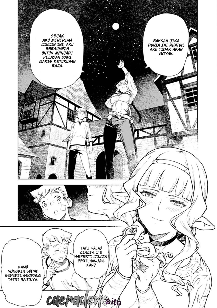 Even the Captain Knight, Miss Elf, Wants to be a Maiden chapter 1