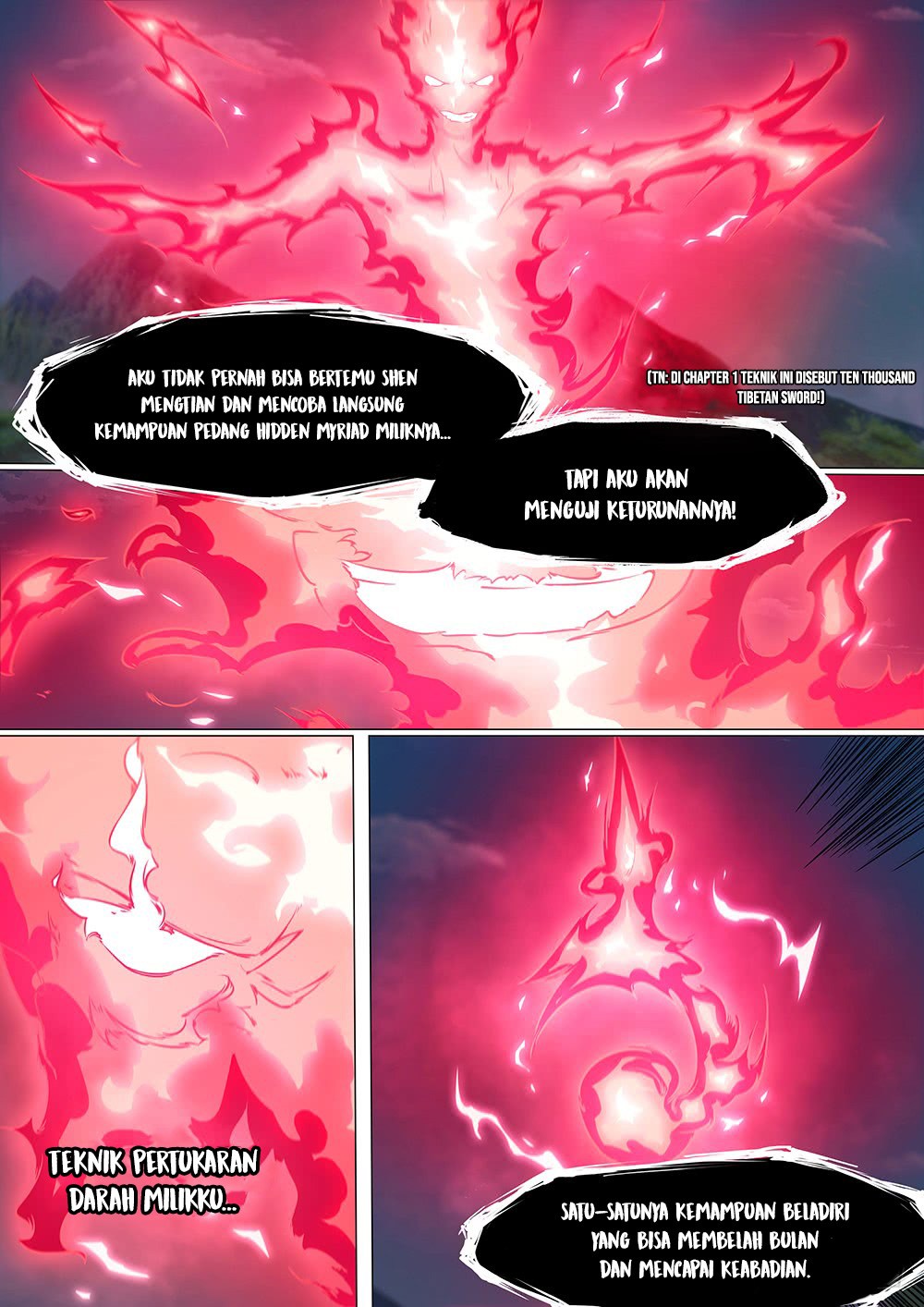 Everlasting God of Sword Chapter 32 Bahasa Indonesia
