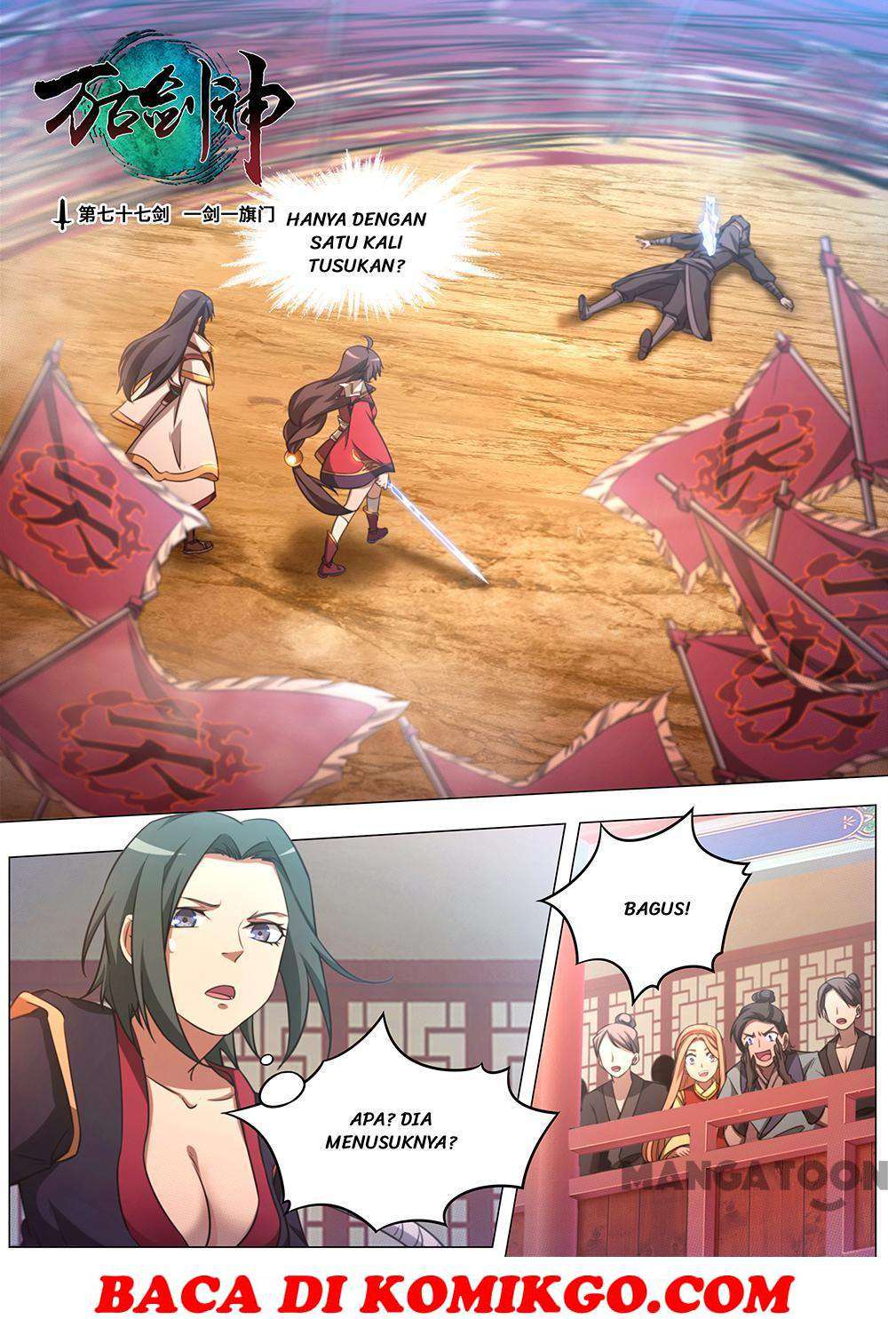 Everlasting God of Sword Chapter 77 Bahasa Indonesia