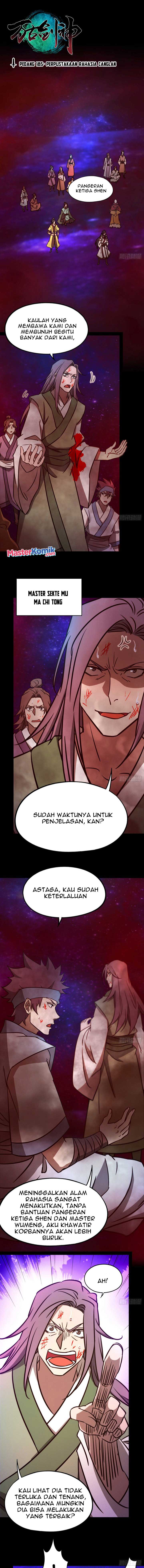 Everlasting God of Sword Chapter 185 Bahasa Indonesia