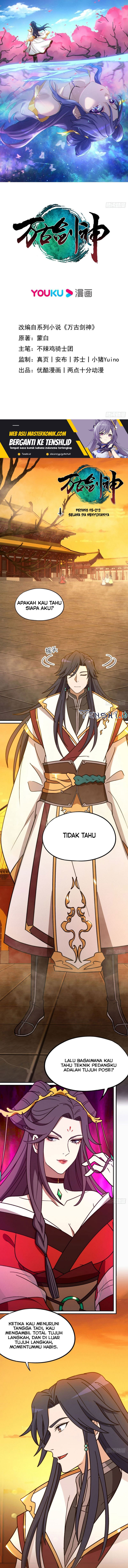 Everlasting God of Sword Chapter 213 Bahasa Indonesia