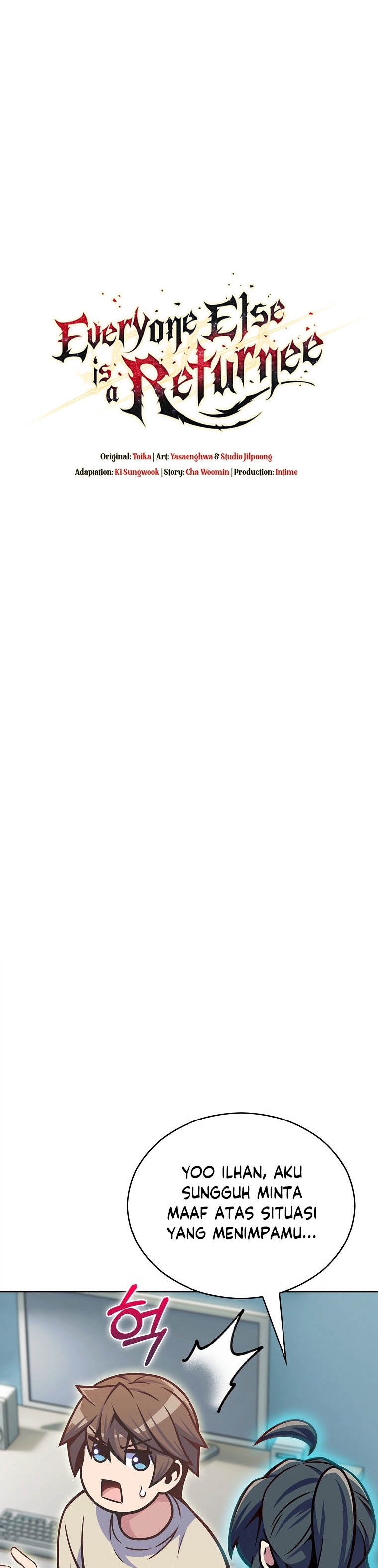 Everyone Else is A Returnee Chapter 14 Bahasa Indonesia