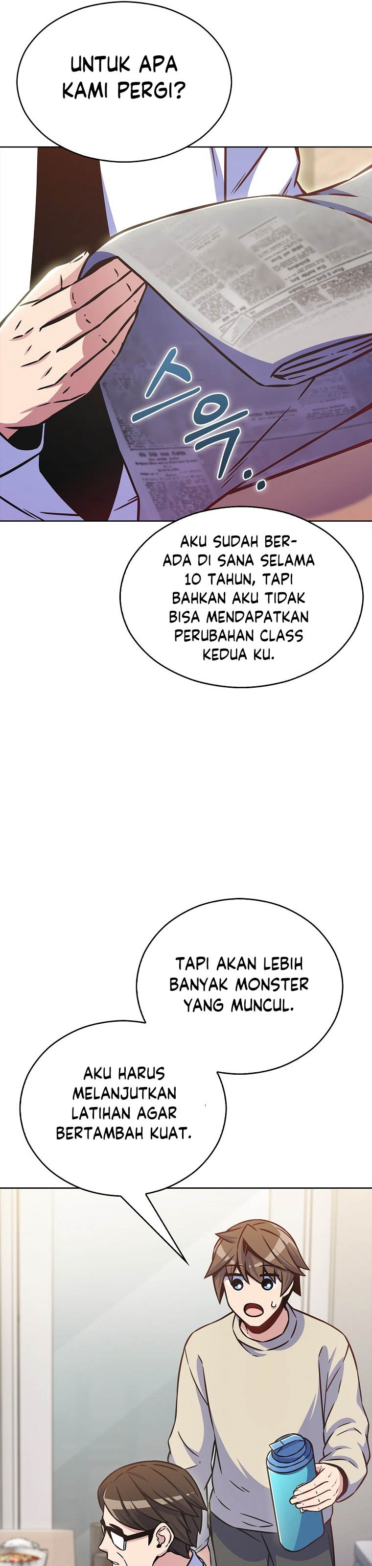 Everyone Else is A Returnee Chapter 14 Bahasa Indonesia