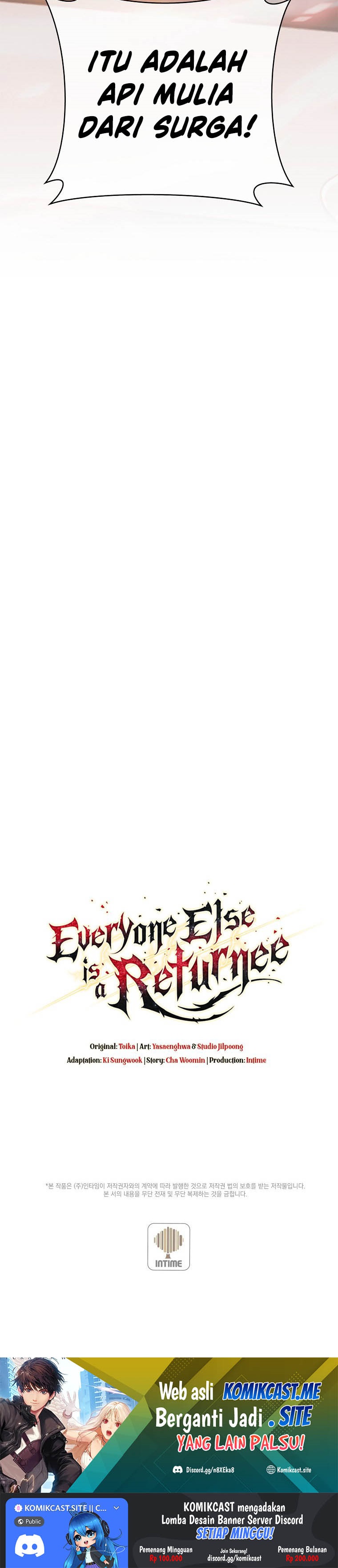 Everyone Else is A Returnee Chapter 14 Bahasa Indonesia