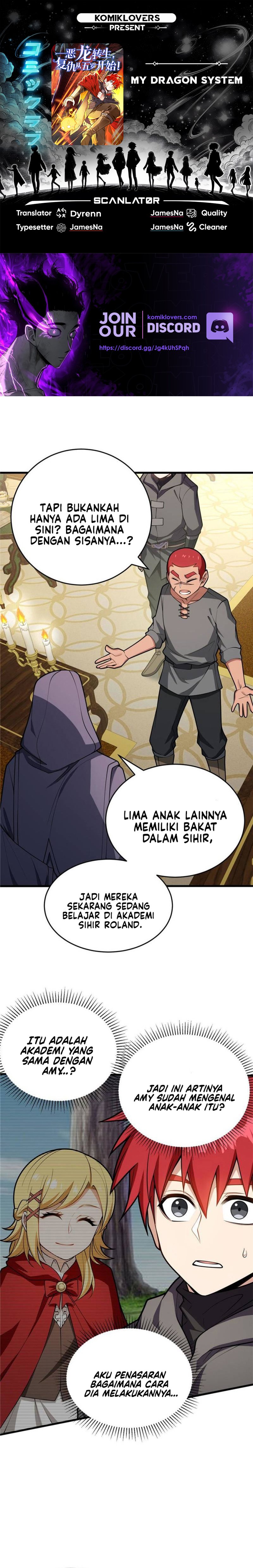 Evil Dragon Is Reincarnated! Revenge Begins at the Age of Five! (My Dragon System) Chapter 75 Bahasa Indonesia