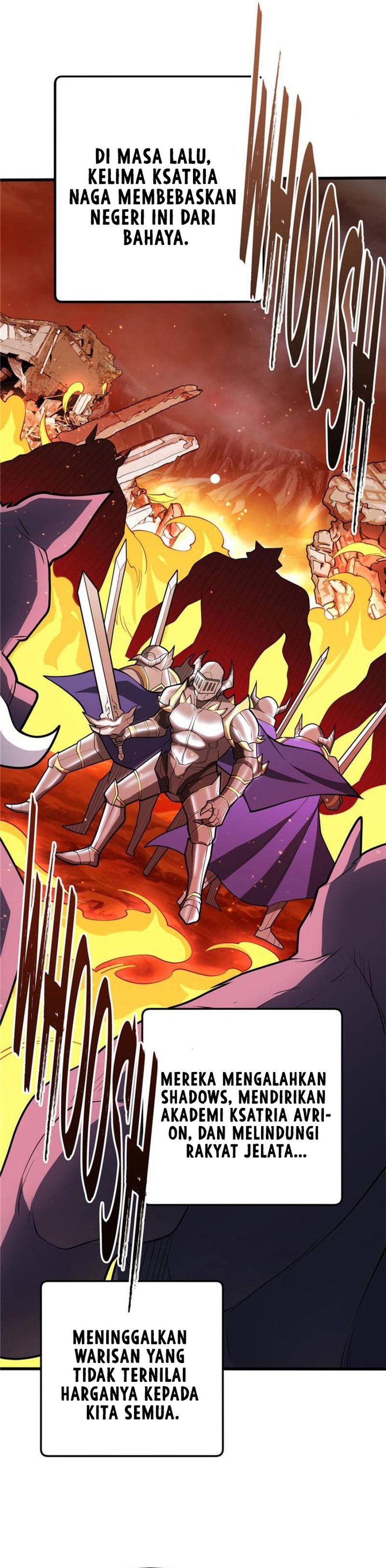 Evil Dragon Is Reincarnated! Revenge Begins at the Age of Five! (My Dragon System) Chapter 75 Bahasa Indonesia