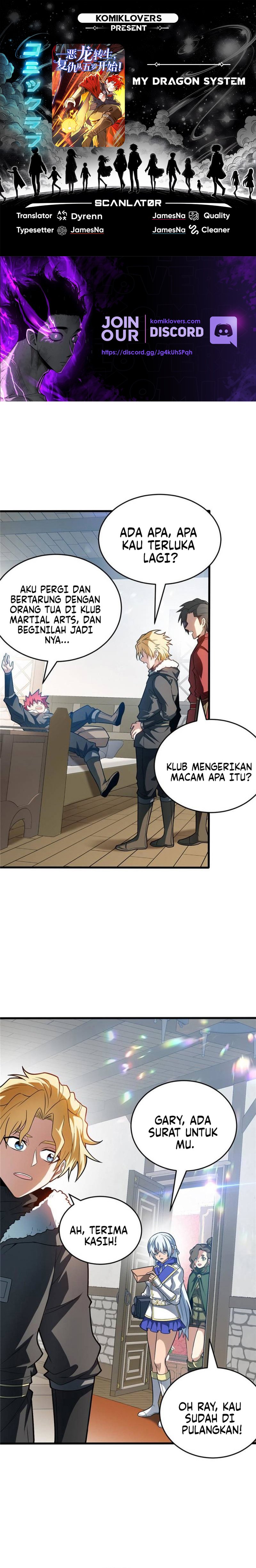 Evil Dragon Is Reincarnated! Revenge Begins at the Age of Five! (My Dragon System) Chapter 113 Bahasa Indonesia