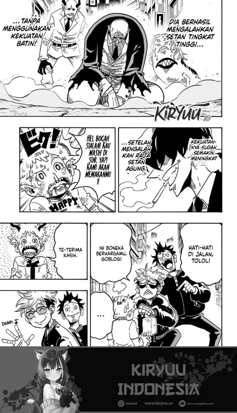 Exorcist no Kiyoshi-kun Chapter 63 Bahasa Indonesia