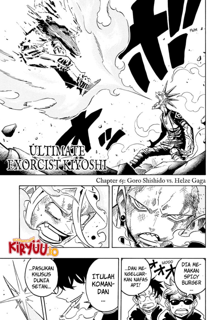 Exorcist no Kiyoshi-kun Chapter 65 Bahasa Indonesia