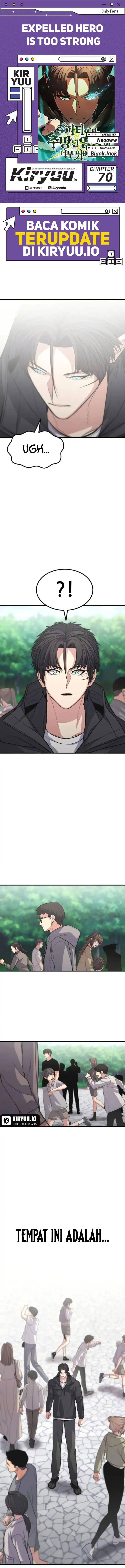 Expelled Hero Is Too Strong chapter 70