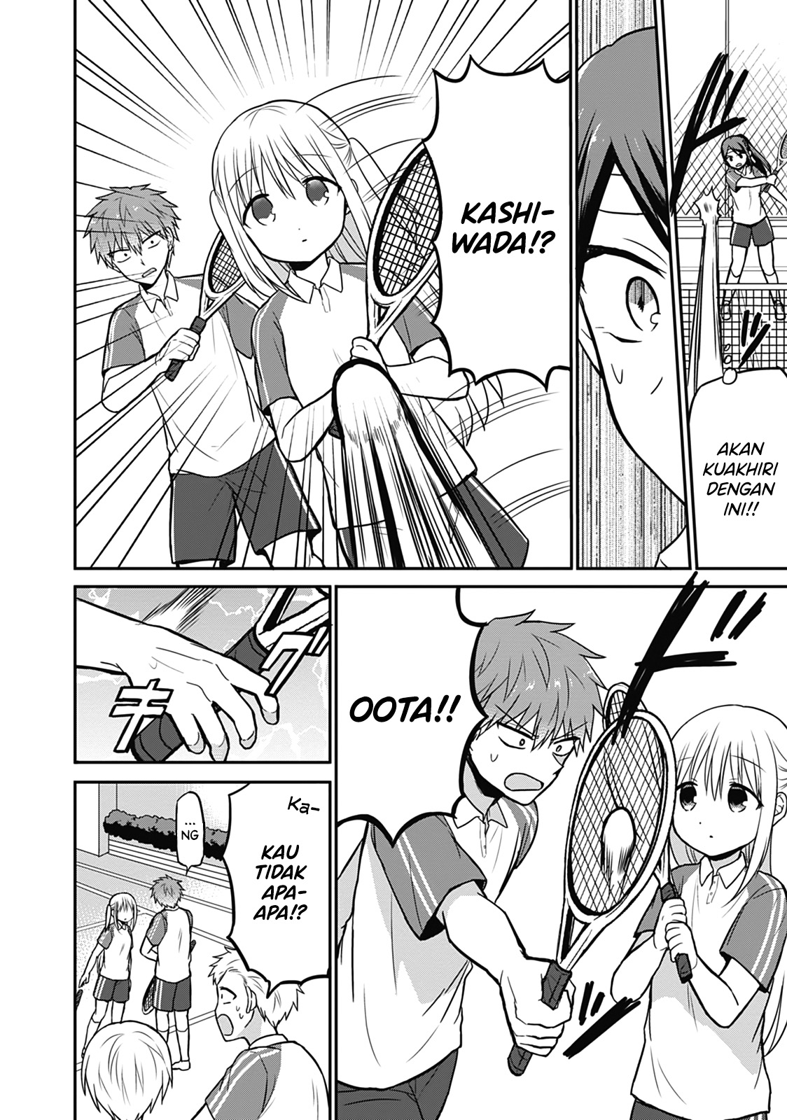 Expressionless Face Girl and Emotional Face Boy Chapter 24 Bahasa Indonesia