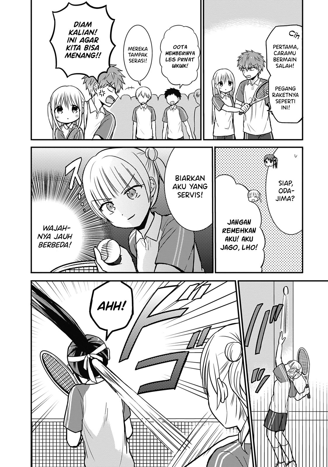 Expressionless Face Girl and Emotional Face Boy Chapter 24 Bahasa Indonesia