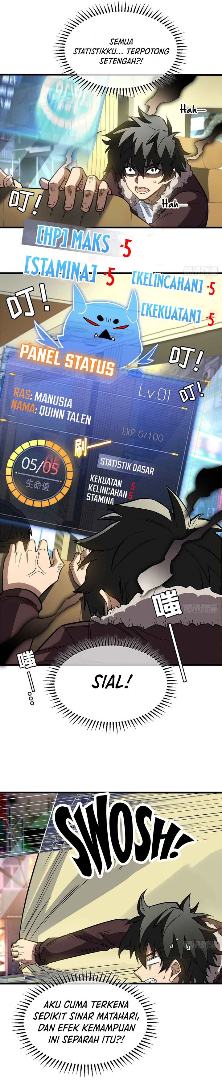 Extraordinary World?! Me… A Vampire?! Chapter 03 Bahasa Indonesia