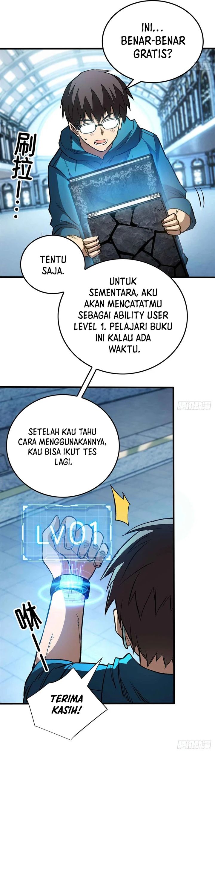 Extraordinary World?! Me… A Vampire?! Chapter 03 Bahasa Indonesia