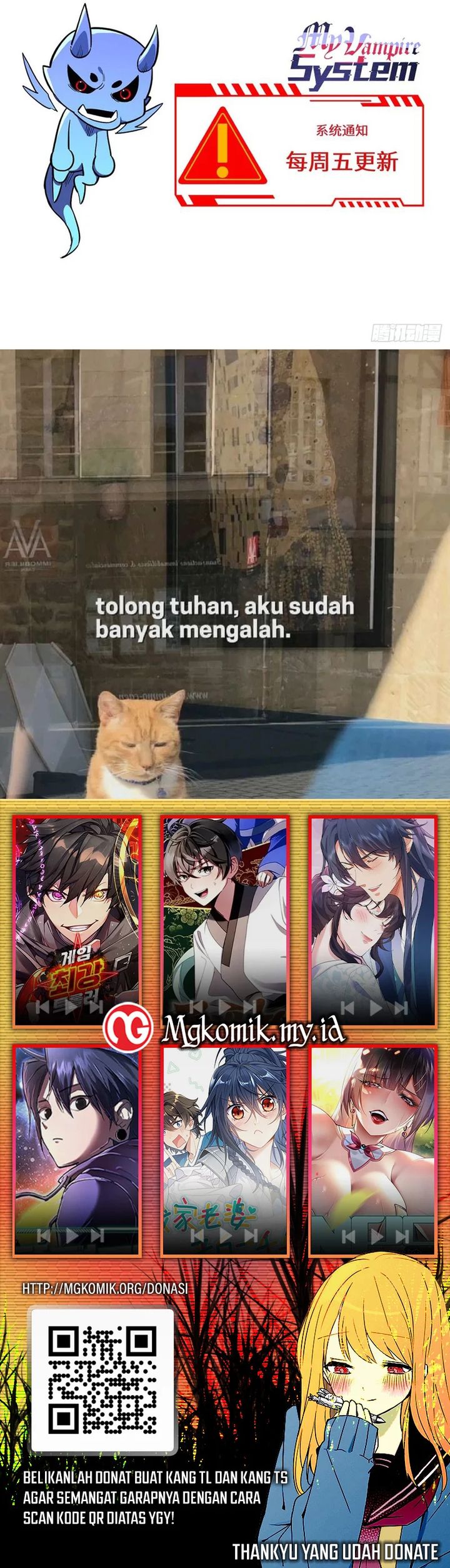 Extraordinary World?! Me… A Vampire?! Chapter 03 Bahasa Indonesia