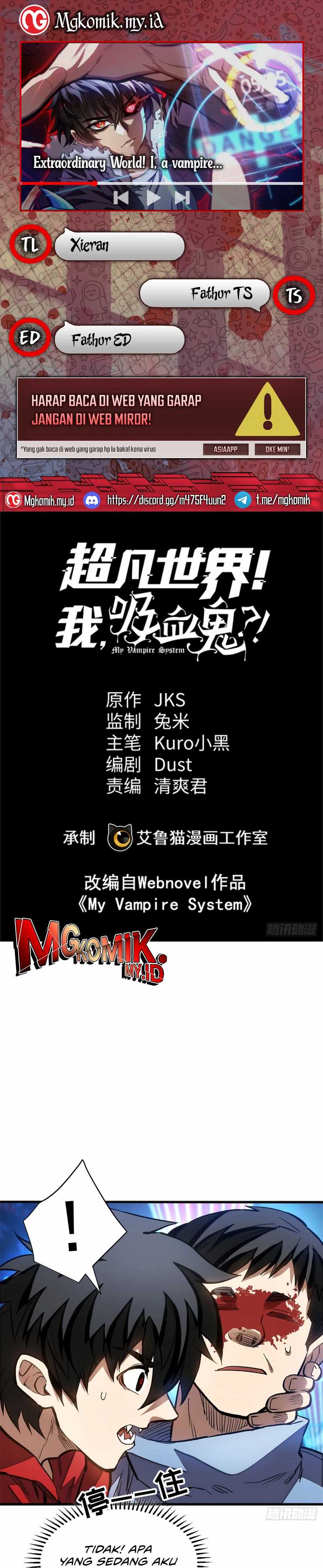 Extraordinary World?! Me… A Vampire?! chapter 13