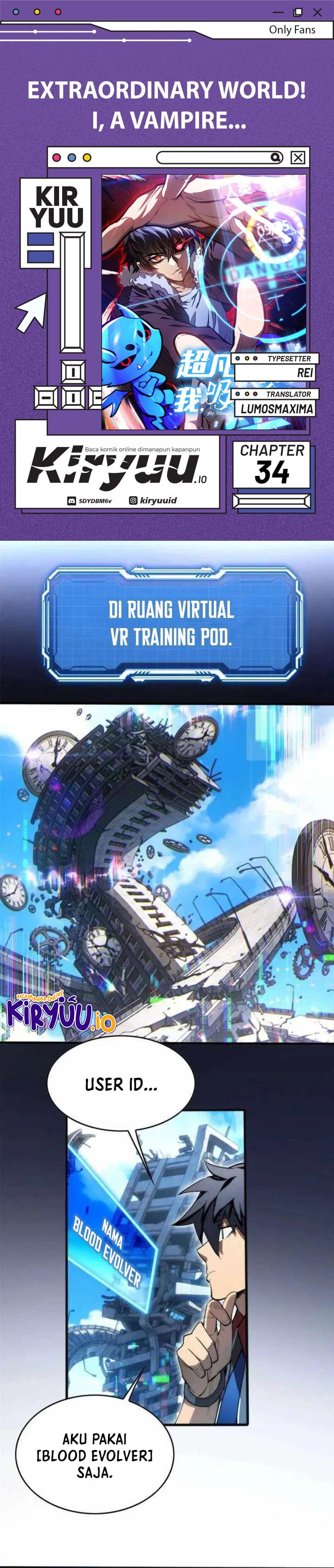 Extraordinary World?! Me… A Vampire?! chapter 34