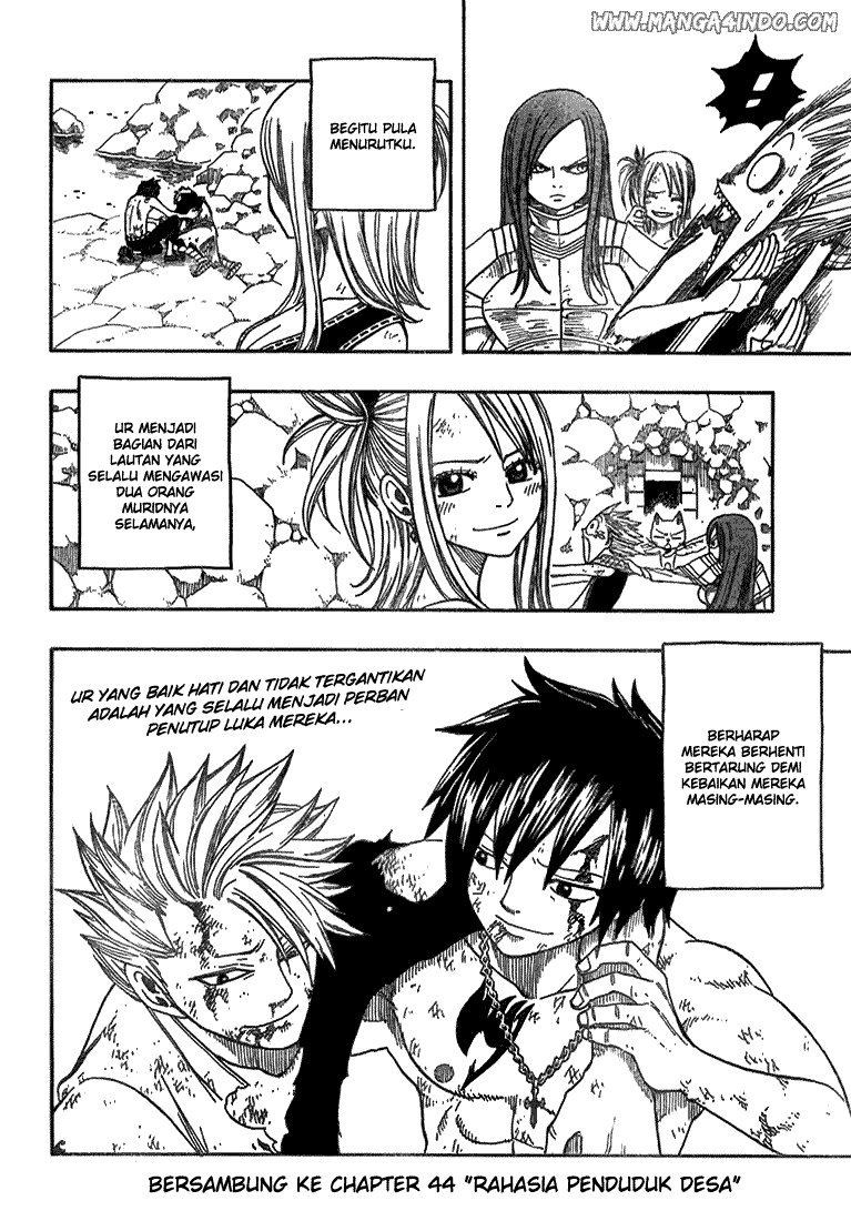 Fairy Tail Chapter 43 Bahasa Indonesia