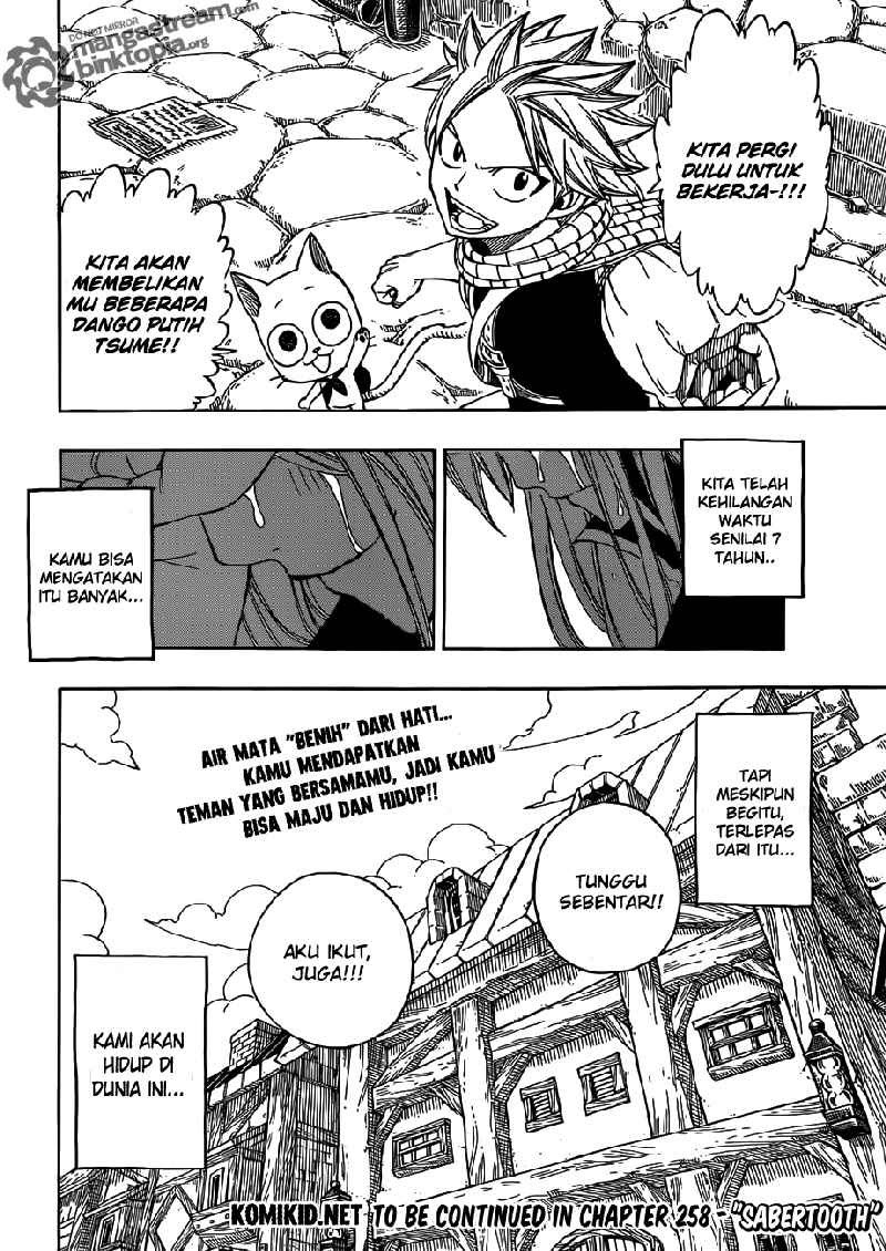 Fairy Tail Chapter 257 Bahasa Indonesia