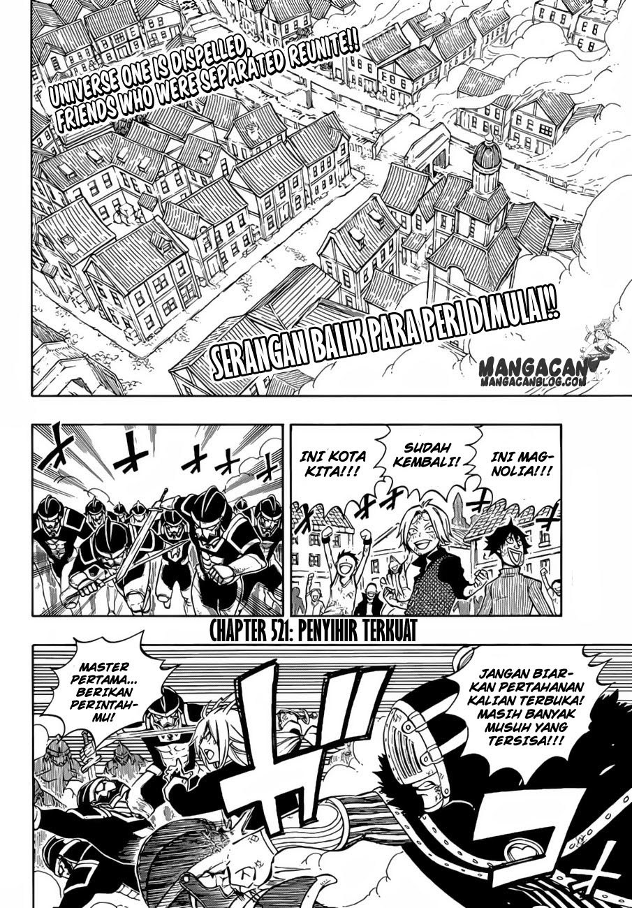 Fairy Tail Chapter 521 Bahasa Indonesia