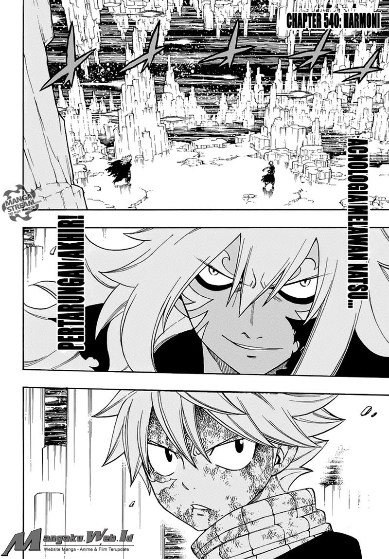 Fairy Tail Chapter 540 Bahasa Indonesia