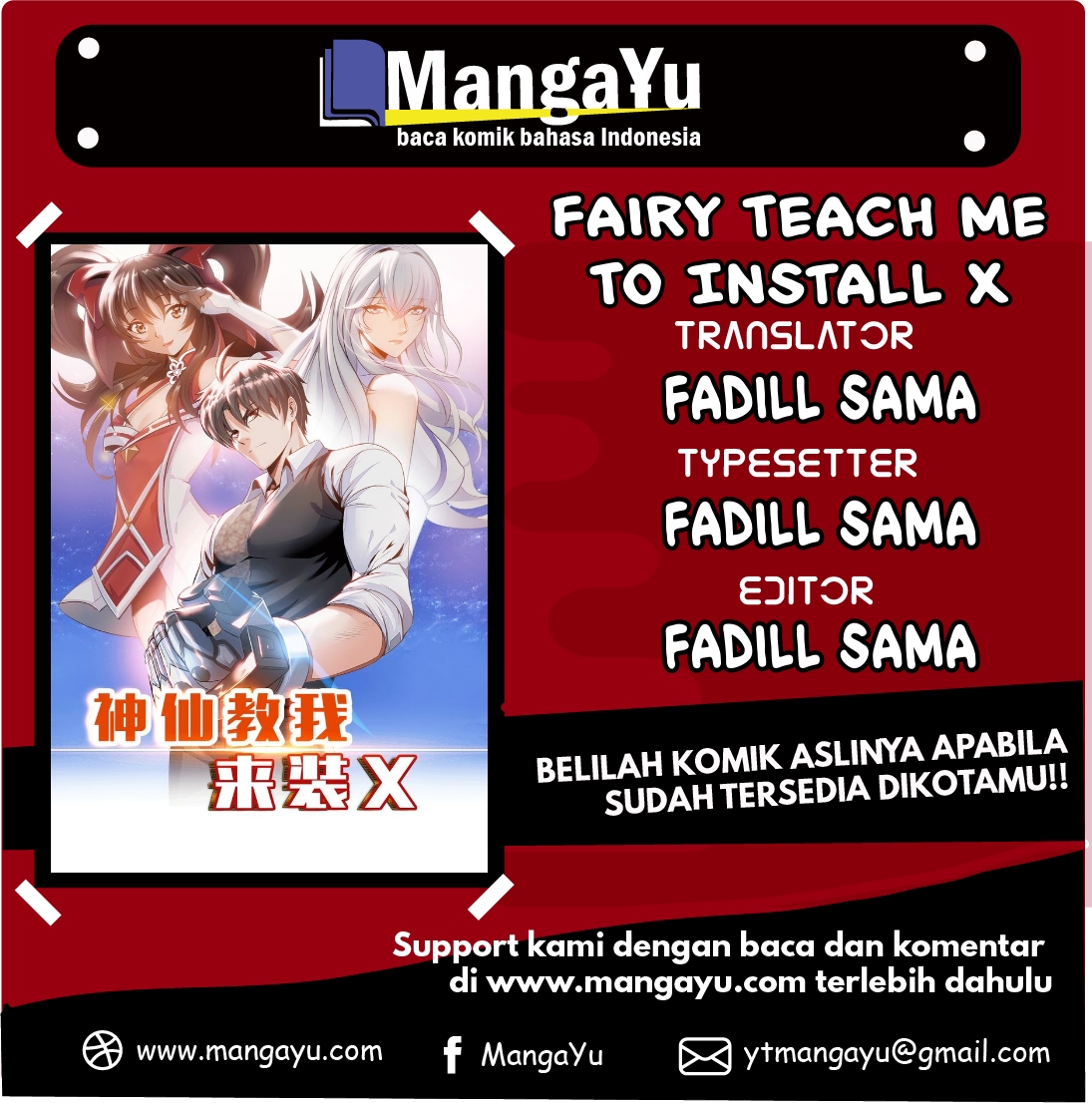 Fairy Teach me To Install X Chapter 03 Bahasa Indonesia