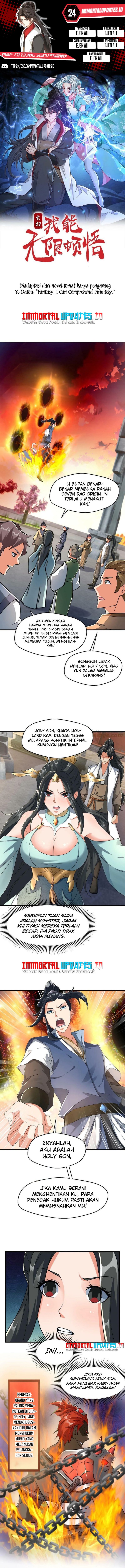 Fantasy: I Can Experience Limitless Enlightenment Chapter 24 Bahasa Indonesia