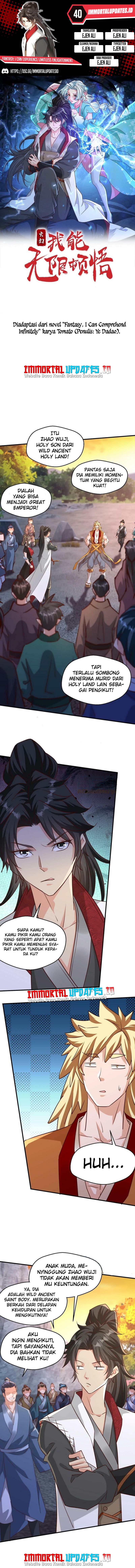 Fantasy: I Can Experience Limitless Enlightenment chapter 40
