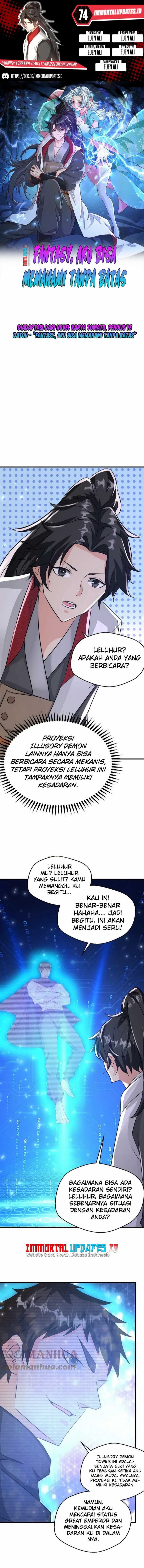 Fantasy: I Can Experience Limitless Enlightenment chapter 74