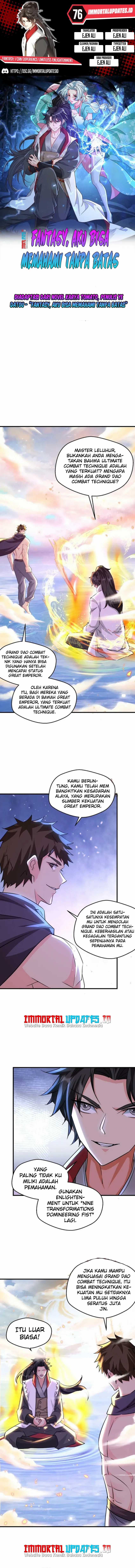 Fantasy: I Can Experience Limitless Enlightenment chapter 76