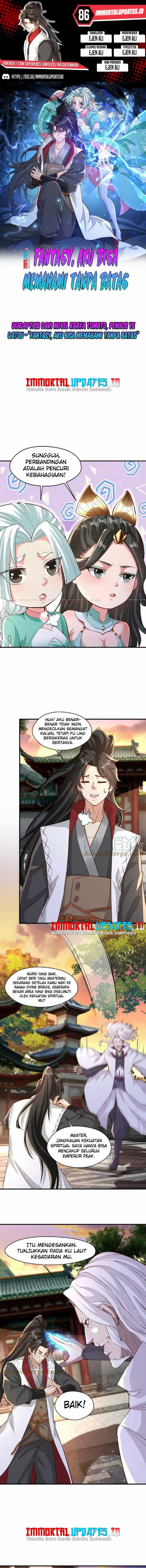 Fantasy: I Can Experience Limitless Enlightenment chapter 86