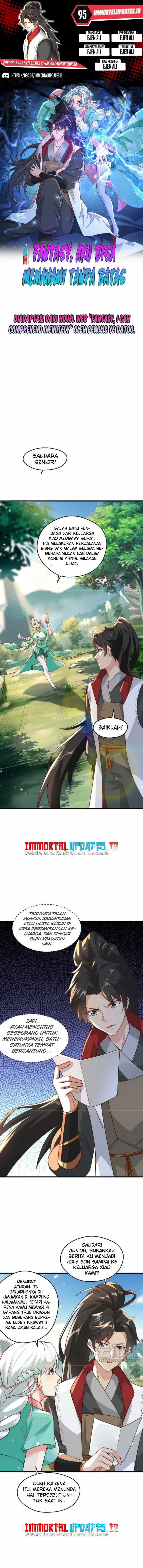 Fantasy: I Can Experience Limitless Enlightenment chapter 95