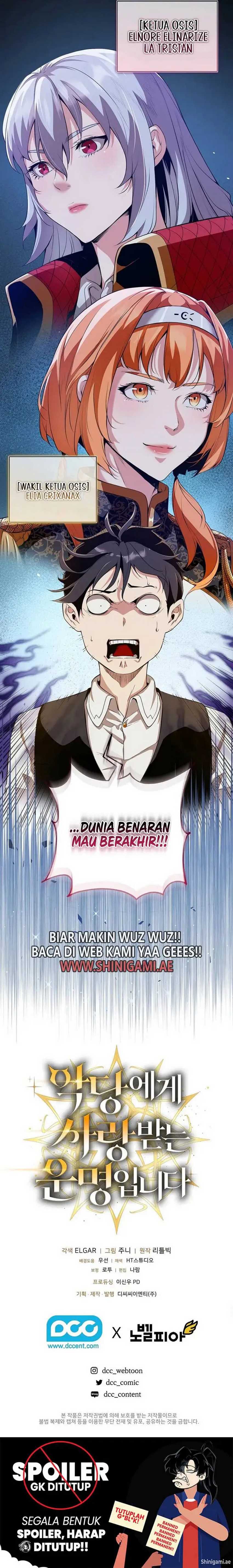 Fated To Be Loved By Villains Chapter 14 Bahasa Indonesia